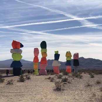 Seven Magic Mountains - Public Art Near Me - Las Vegas, Nevada Seven Magic Mountains - Public Art Near Me - Las Vegas, Nevada