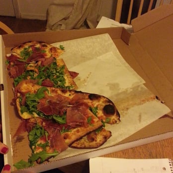 Numero 28 Pizzeria - This is how the delivery pizza arrived... not very appealing. - Pizza Near Me - Brooklyn, New York
