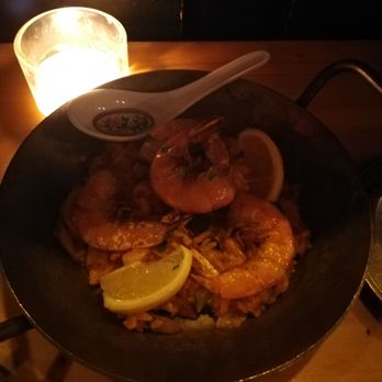 Thursday Kitchen - Kimchi Paella with Shrimps - Korean Near Me - New York, New York Thursday Kitchen - Kimchi Paella with Shrimps - Korean Near Me - New York, New York