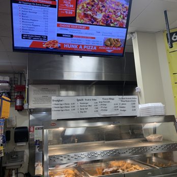 EZ Mart - menus on a large screen - Sandwiches Near Me - Nashville, Tennessee