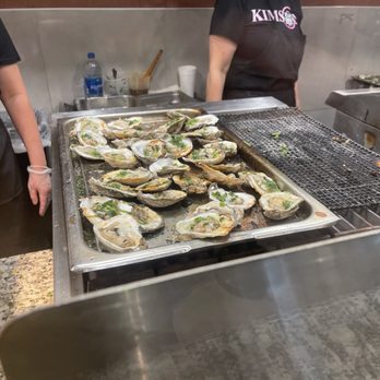 Kim Son - Grilled oysters w/ green onions - Vietnamese Near Me - Houston, Texas Kim Son - Grilled oysters w/ green onions - Vietnamese Near Me - Houston, Texas