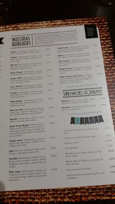 Menu photo 1 Lamburguesa València, V