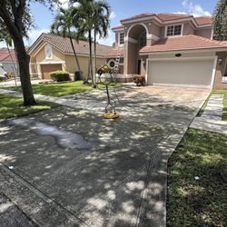 High Pressure Pros - Before surface cleaning