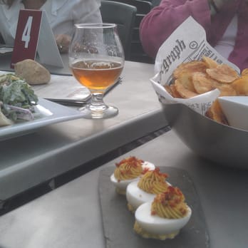 Whetstone Beer - Some snacks and a drink for the table. - Breweries Near Me - Brattleboro, Vermont