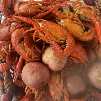 Bayou Beer Garden - Crawfish and fixings - Beer Gardens Near Me - New Orleans, Louisiana