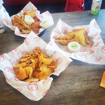 Slim Chickens - Chips are on the salty side. - Southern Near Me - Helena, Montana