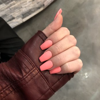Jazz Nails Lounge - Color: Rogue Couture in Coffin Shape - Nail Salons Near Me - Henderson, Nevada Jazz Nails Lounge - Color: Rogue Couture in Coffin Shape - Nail Salons Near Me - Henderson, Nevada