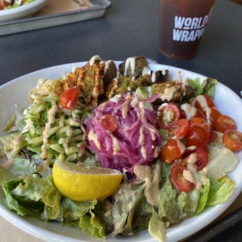 World Wrapps - Mediterranean Falafel Bowl - Wraps Near Me - San Francisco, California
