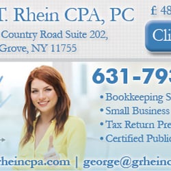 George T Rhein CPA, PC - Ad powered by: YPC Media