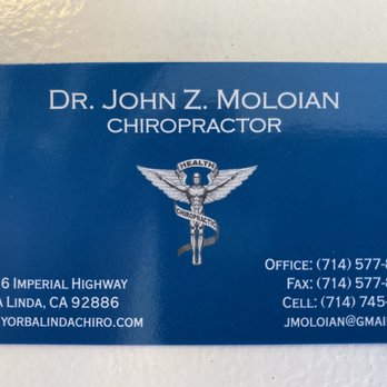 John Z Moloian, DC - Address and phone number - Chiropractors Near Me - Anaheim, California John Z Moloian, DC - Address and phone number - Chiropractors Near Me - Anaheim, California