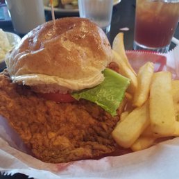Pork tenderloin sandwich Pork tenderloin sandwich
