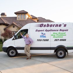 Osborne's Appliance Service - The Service Man and Van you'll see pull up to your home!