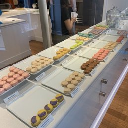 Front counter with flavors Front counter with flavors