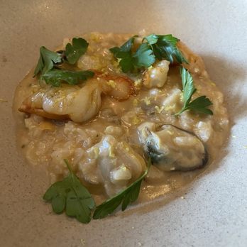 Trestle - Seafood Risotto - New American Near Me - San Francisco, California Trestle - Seafood Risotto - New American Near Me - San Francisco, California