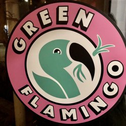 Green Flamingo - Logo