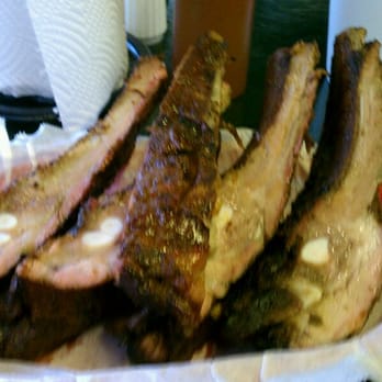 Pit Boss BBQ - Now THIS is what a half-rack is supposed to look like....a lot of meat here. - Barbeque Near Me - Hapeville, Georgia
