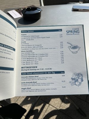 Menu photo 1 Café Spring Zusmarshausen, BY
