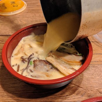 Saku Ramen - Reheating the broth is key - Ramen Near Me - Riverside, California