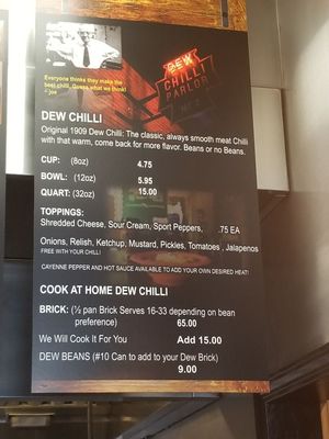 Menu photo 8 Dew Chilli Parlor No 3 Springfield, IL