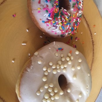 Firecakes Donuts - Tahitian vanilla raised & sprinkle cake donuts! - Donuts Near Me - Oak Park, Illinois Firecakes Donuts - Tahitian vanilla raised & sprinkle cake donuts! - Donuts Near Me - Oak Park, Illinois