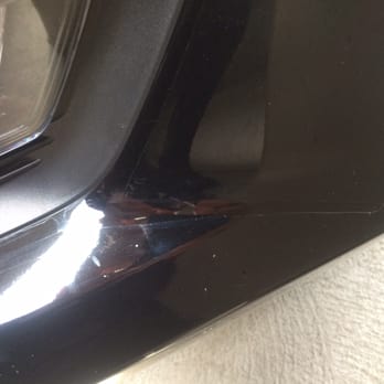Crystal Shield - Crappy install by dif "certified" installer the cut was made twice the size it should of been and doesn't look clean at all - Auto Detailing Near Me - Temecula, California