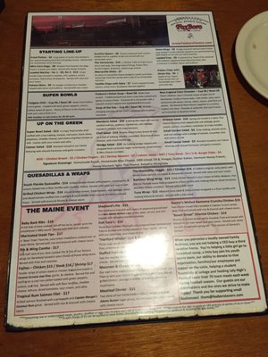 Menu photo 7 Foxboro Sports Tavern Naples, FL Menu photo 7 Foxboro Sports Tavern Naples, FL