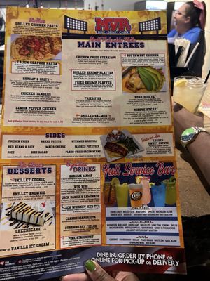 Menu photo 1 MVPs Jasper, TX