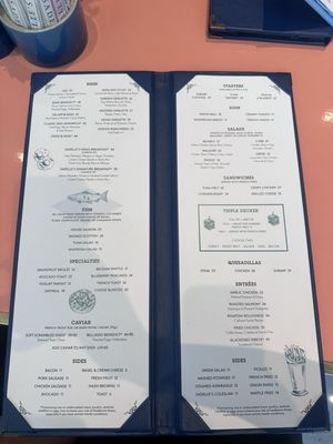 Menu photo 1 Sadelle's Las Vegas, NV Menu photo 1 Sadelle's Las Vegas, NV