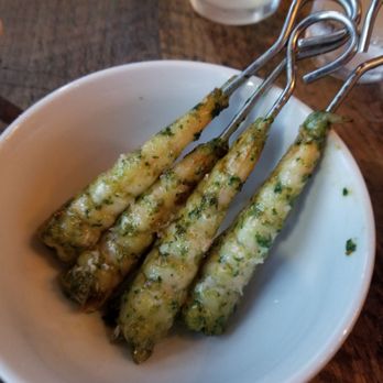 Estadio - Grilled shrimp skewers - Tapas/Small Plates Near Me - Charleston, South Carolina