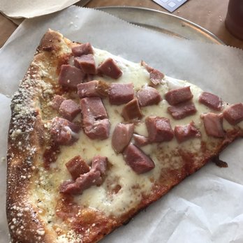 Pizza Bella - Slice of pizza with ham - Pizza Near Me - Atlanta, Georgia
