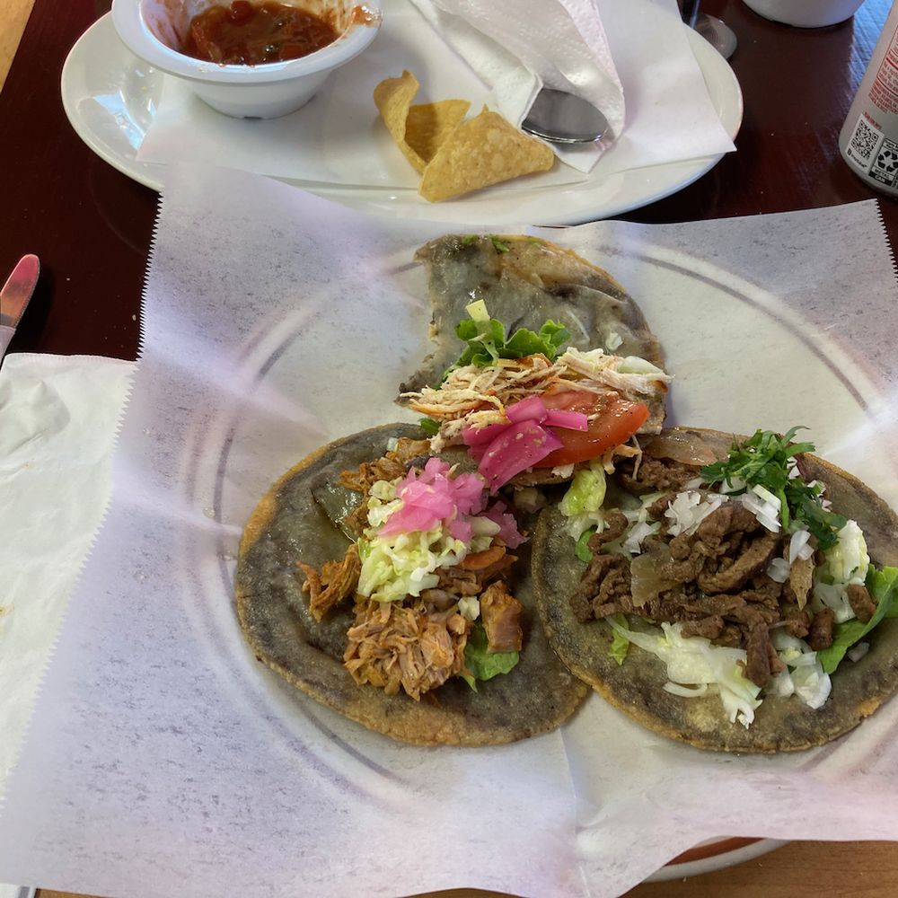 Ki’ikibáa - My panuchos! Look at those tortillas, the pickled radishes, the JUICY, TASTY MEATS... ! - Mexican Near Me - Portland, Oregon