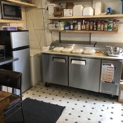 Cuddy's - The prep station, kitchen out back