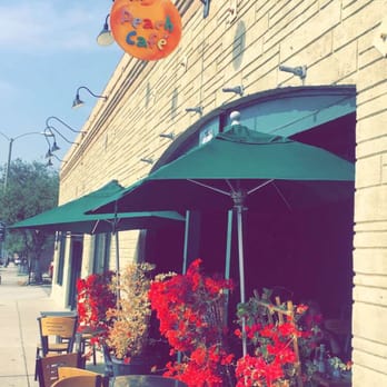 The Peach Cafe - Lovely exterior! - New American Near Me - Monrovia, California