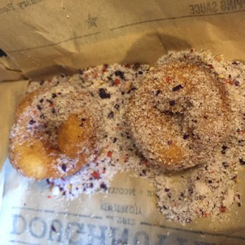 Doughnuttery - Purple Pig: maple, bacon and purple potato - Bakeries Near Me - New York, New York Doughnuttery - Purple Pig: maple, bacon and purple potato - Bakeries Near Me - New York, New York