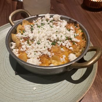 Chayote Barrio Kitchen - Corn Mac n cheese - Latin American Near Me - Winter Park, Florida