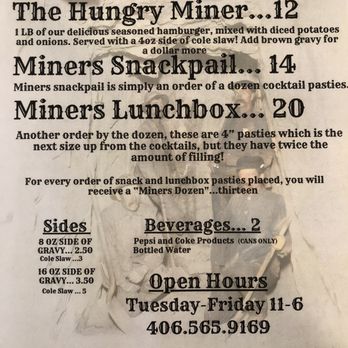 The Pasty Place - an advertisement for the pasty place - Pop-Up Restaurants Near Me - Butte, Montana The Pasty Place - an advertisement for the pasty place - Pop-Up Restaurants Near Me - Butte, Montana