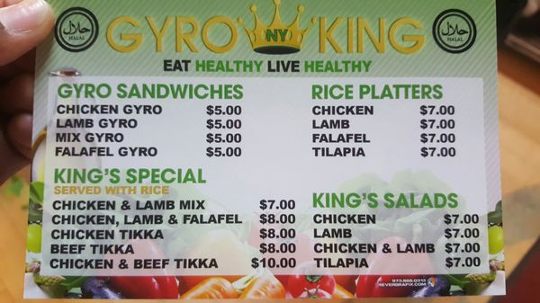 Menu photo 5 NY Gyro King Bloomfield, NJ