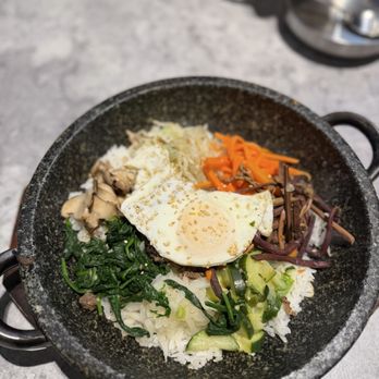 Seoul Mates - Stone Bi-Bim-Bap (Hot Stone Pot Korean Mixed Rice) - Korean Near Me - Seattle, Washington