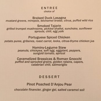 Eden - Pre fixe menu - New American Near Me - Chicago, Illinois Eden - Pre fixe menu - New American Near Me - Chicago, Illinois