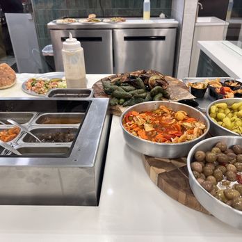 Hamitbach - Salad bar for your plate or pita or laffa - Mediterranean Near Me - San Diego, California Hamitbach - Salad bar for your plate or pita or laffa - Mediterranean Near Me - San Diego, California