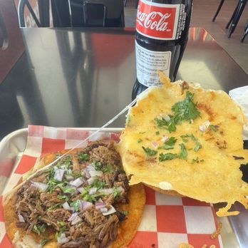 Birria Bros Tacos - Vampiro inside the shell - Food Trucks Near Me - Las Vegas, Nevada