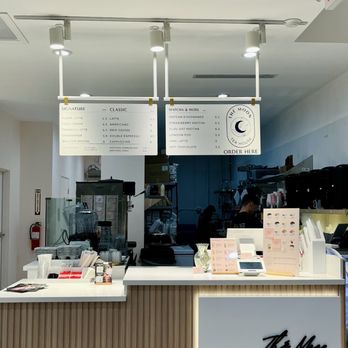 The Moon Coffee - Inside - Bubble Tea Near Me - Costa Mesa, California