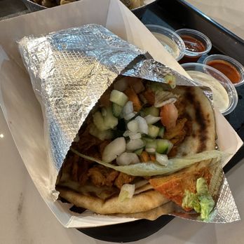 Sami's Gyro House - Chicken sandwich - Mediterranean Near Me - Katy, Texas