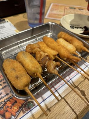 Kushikatsu Daruma - Shinsekai Main Shop by null