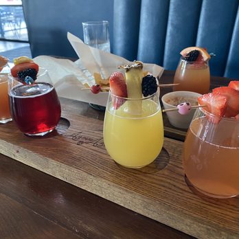 Agave Azul Kitchen & Tequila Bar - Mimosa Flight - Mexican Near Me - Hughson, California Agave Azul Kitchen & Tequila Bar - Mimosa Flight - Mexican Near Me - Hughson, California