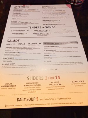 Menu photo 3 Theory Chicago, IL