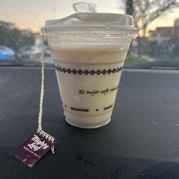 Iced chai tea latte Iced chai tea latte