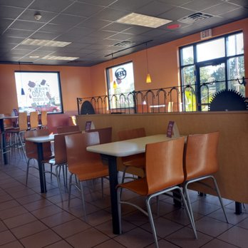 Taco Bell - tables and chairs in a restaurant - Fast Food Near Me - Mountain View, Missouri Taco Bell - tables and chairs in a restaurant - Fast Food Near Me - Mountain View, Missouri
