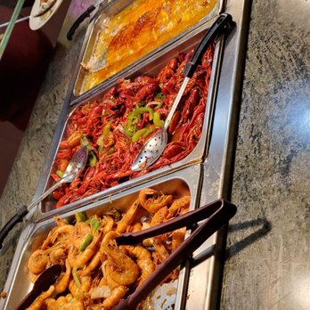Merced Grand Buffet - Crawfish shrimp fish - Chinese Near Me - Merced, California