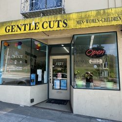 Gentle Cuts - Unassuming entrance.